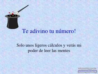 te adivino tu n mero
