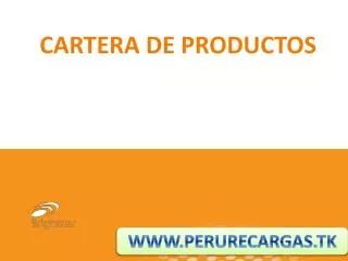 cartera de productos