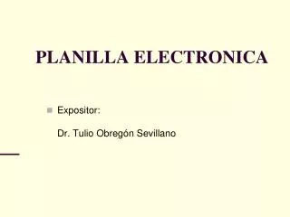 planilla electronica