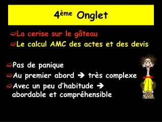 4 me onglet