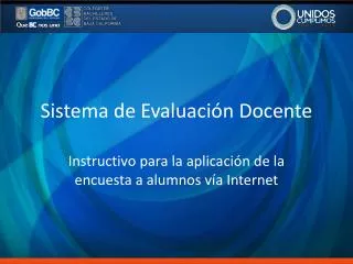 sistema de evaluaci n docente