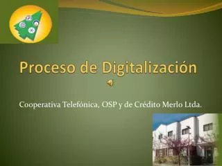proceso de digitalizaci n