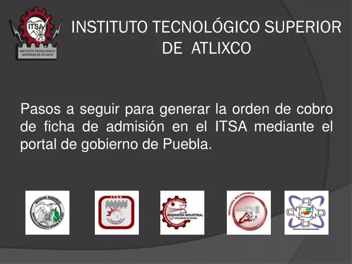 Ppt Instituto Tecnol Gico Superior De Atlixco Powerpoint Presentation Id