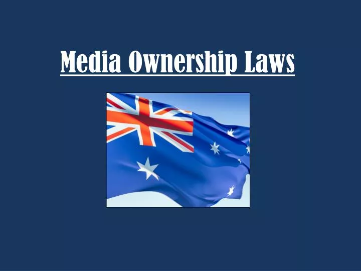 media ownership laws