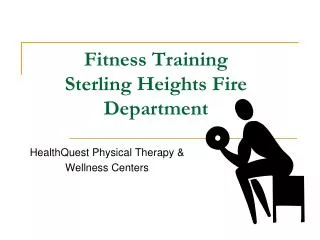 Fitness Training Sterling Heights Fire Department