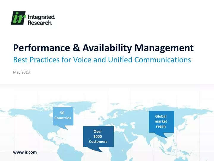 performance availability management