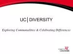 UC │DIVERSITY - slide 1