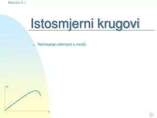 istosmjerni krugovi