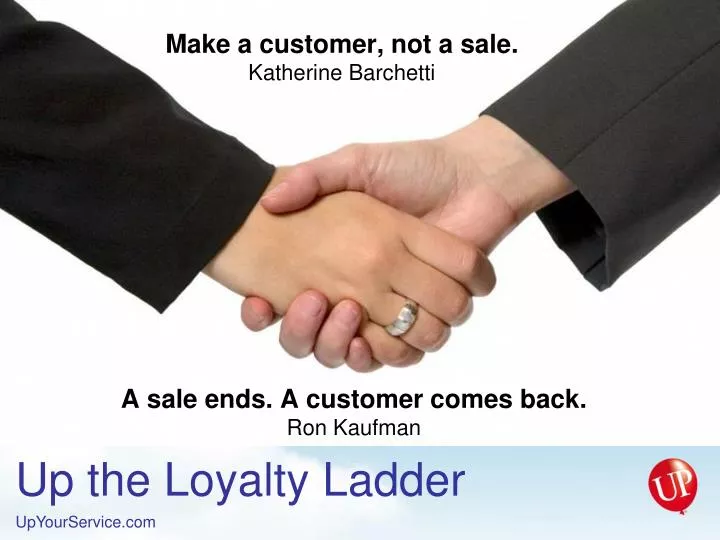 make a customer not a sale katherine barchetti