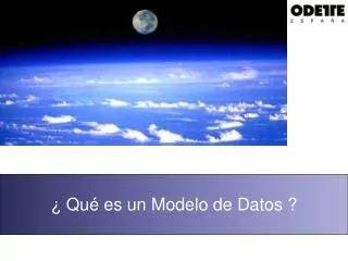 qu es un modelo de datos