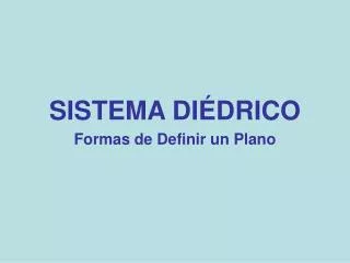 sistema di drico