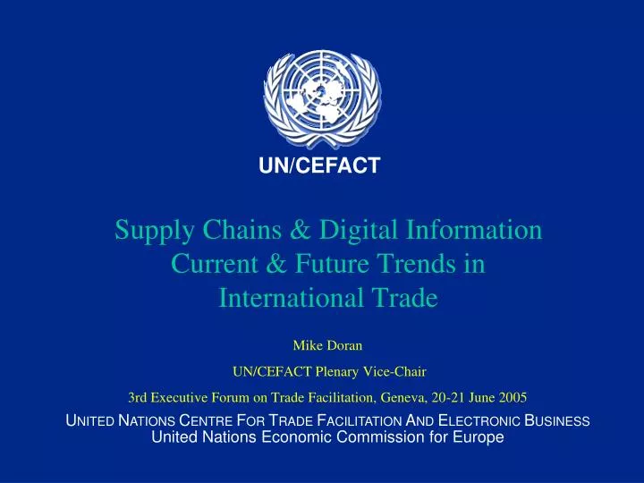 supply chains digital information current future trends in international trade