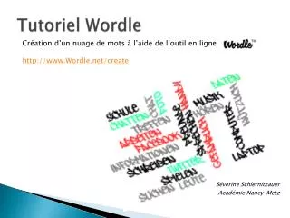 tutoriel wordle