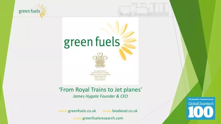 www greenfuels co uk www biodiesel co uk www greenfuelsresearch com