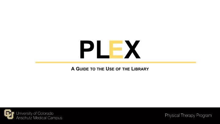a guide to the use of the library