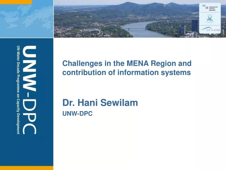 challenges in the mena region and contribution of information systems