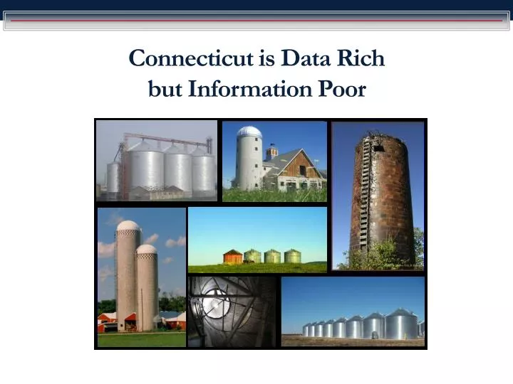 connecticut is data rich but information poor