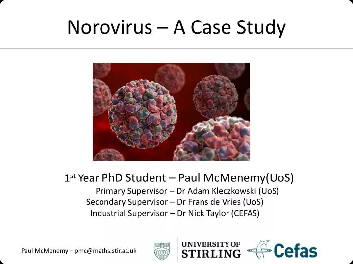 norovirus a case study
