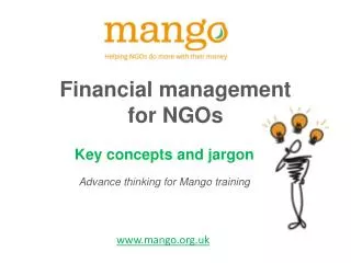 Financial management for NGOs