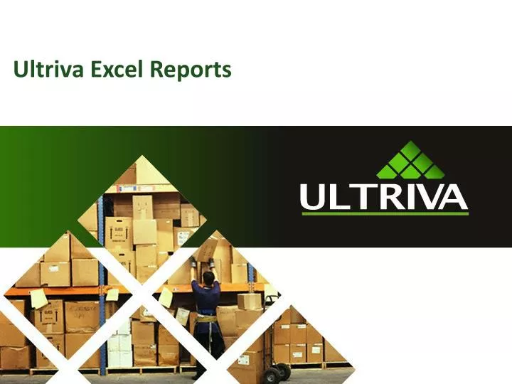 ultriva excel reports