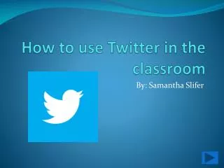 How to use Twitter in the classroom