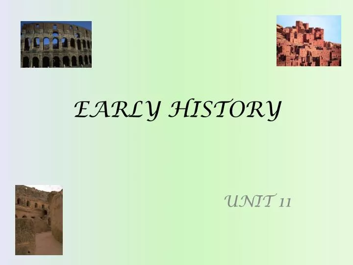 early history