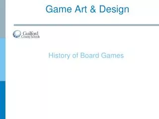 Game Art &amp; Design