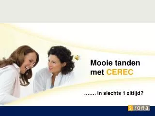 mooie tanden met cerec