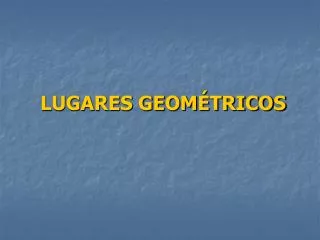 lugares geom tricos