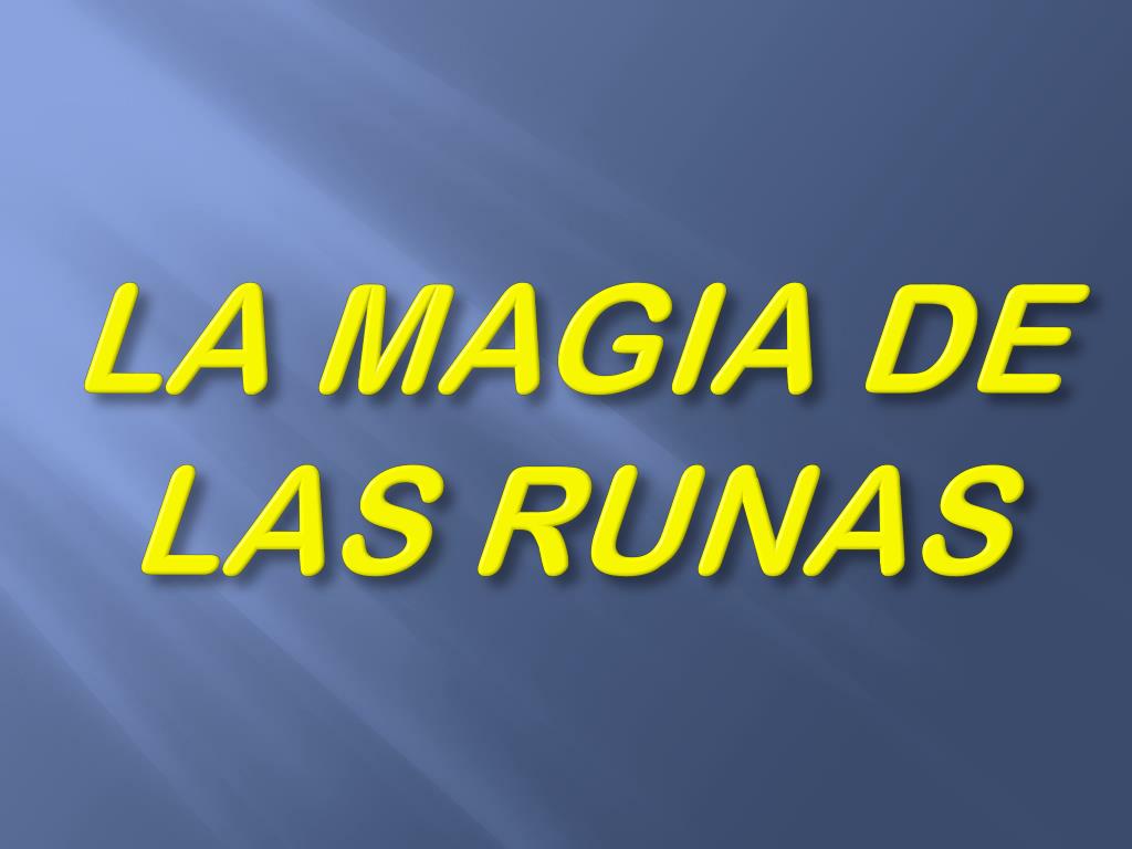La Magia De Las Runas Samael Pdf www.slideserve.com