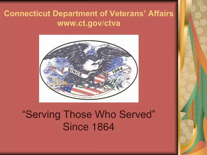 connecticut department of veterans affairs www ct gov ctva