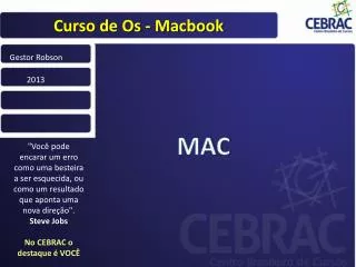 curso de os macbook
