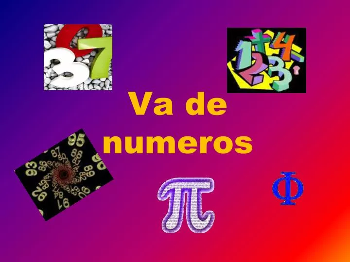 va de numeros