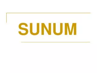 sunum