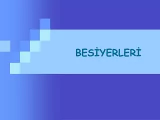 bes yerler