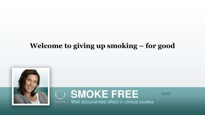 welcome to giving up smoking for good
