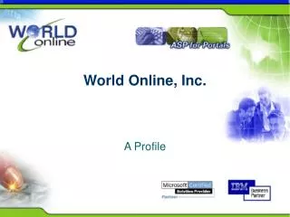 World Online, Inc.