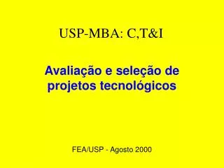 usp mba c t i