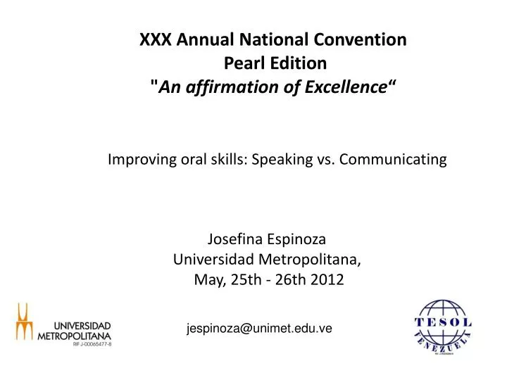 xxx annual national convention pearl edition an affirmation of excellence
