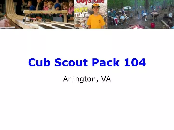 cub scout pack 104 arlington va