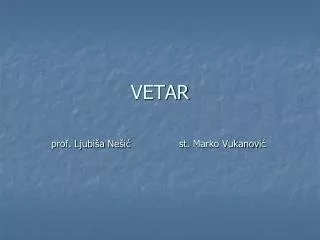 vetar