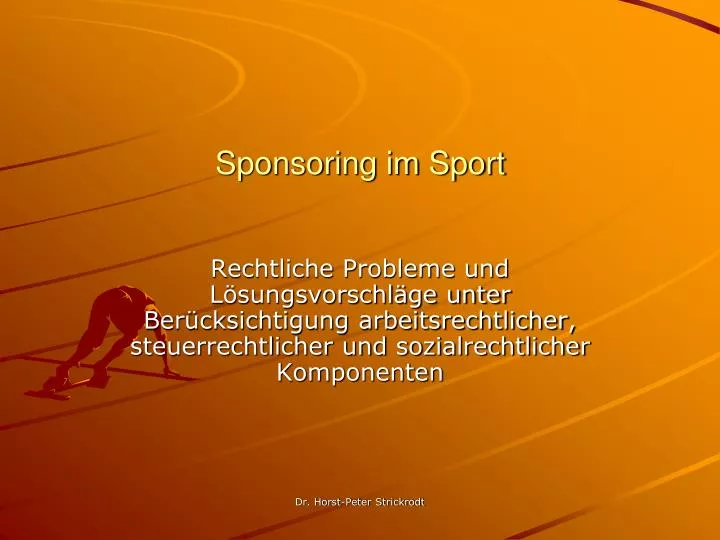 sponsoring im sport
