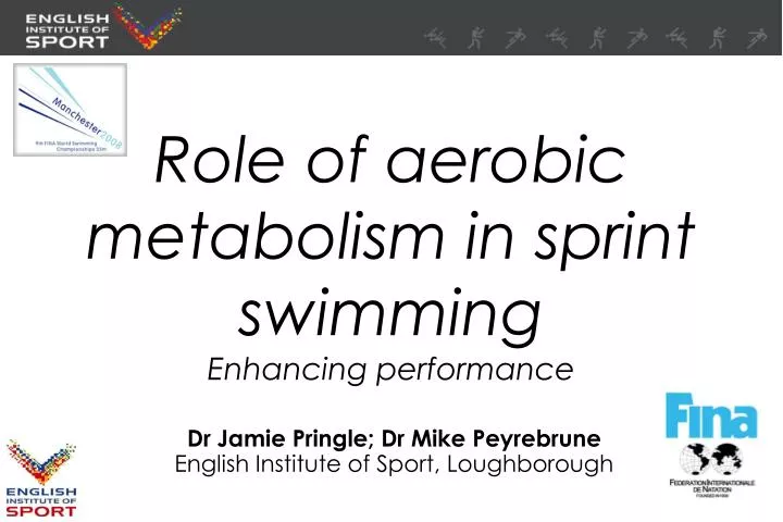role of aerobic metabolism in sprint swimming enhancing performance