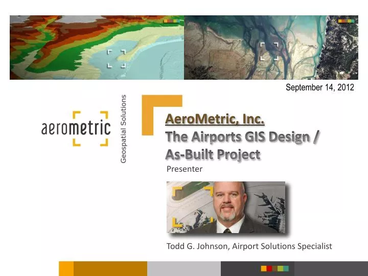 aerometric inc the airports gis design as built project