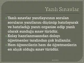 yaz l s navlar