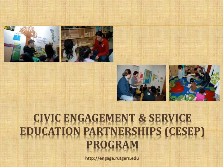 civic engagement service education partnerships cesep program