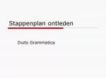 Stappenplan ontleden - slide 1