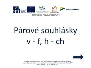 p rov souhl sky v f h ch