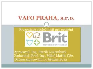 vafo praha s r o