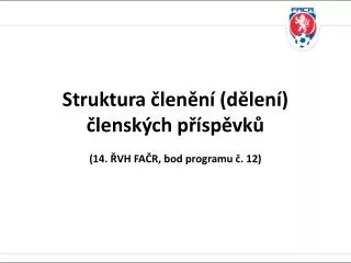 struktura len n d len lensk ch p sp vk 14 vh fa r bod programu 12